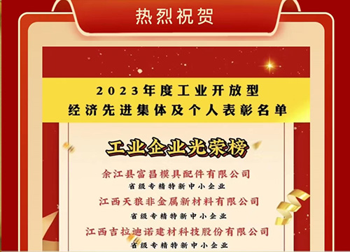 2023年工业开放型经济先进集体奖